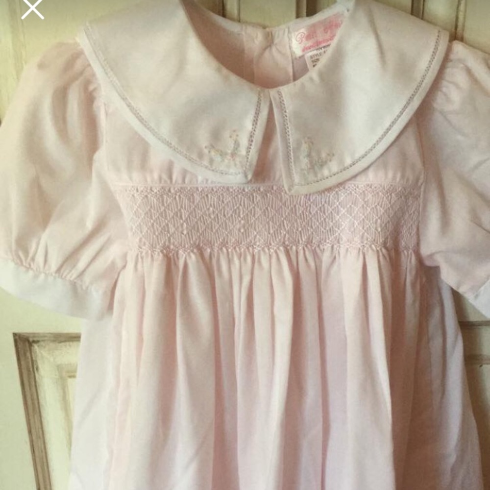Smocked Dress with bubble pants